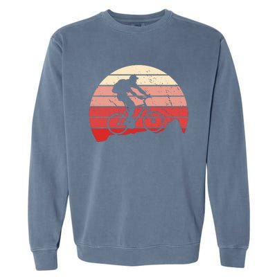 Mountain Bike Retro Garment-Dyed Sweatshirt