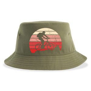 Mountain Bike Retro Sustainable Bucket Hat