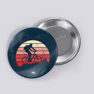 Mountain Bike Retro Button