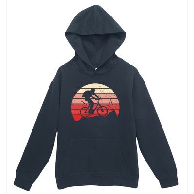 Mountain Bike Retro Urban Pullover Hoodie