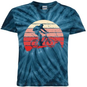 Mountain Bike Retro Kids Tie-Dye T-Shirt