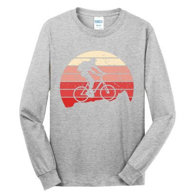 Mountain Bike Retro Tall Long Sleeve T-Shirt