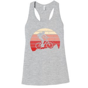 Mountain Bike Retro Women's Racerback Tank