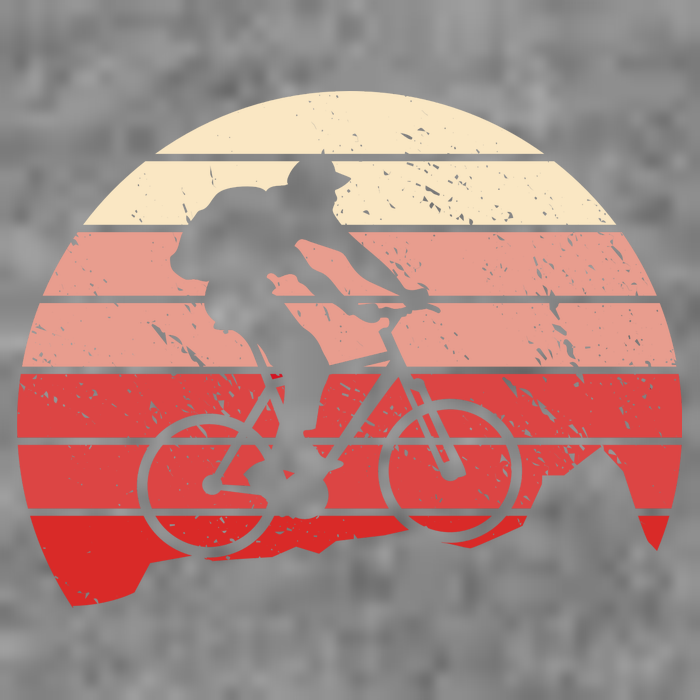 Mountain Bike Retro Toddler T-Shirt