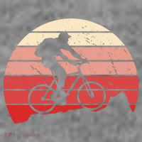 Mountain Bike Retro Kids T-Shirt