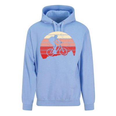 Mountain Bike Retro Unisex Surf Hoodie