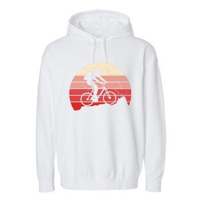 Mountain Bike Retro Garment-Dyed Fleece Hoodie