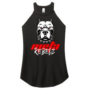 Meta Blast Rebelz Dawg Women’s Perfect Tri Rocker Tank