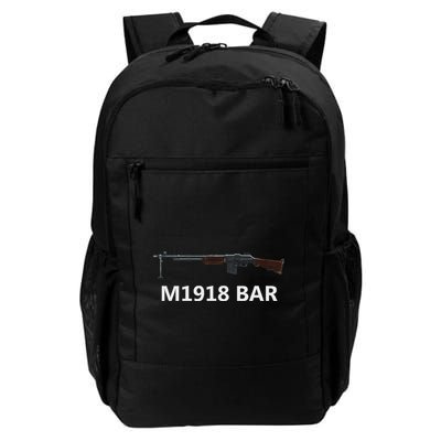 M1918 Bar Rifle Gun Firearm Ww2 Wwii Army Military Daily Commute Backpack
