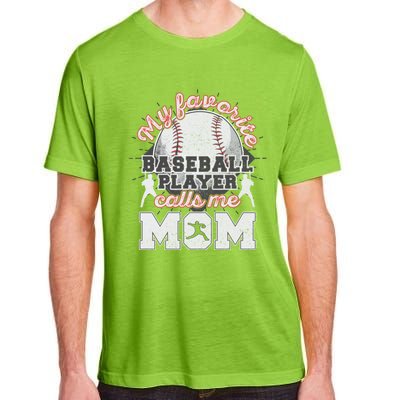 Mom Baseball Softball Game Fan Sports Favorite Player Adult ChromaSoft Performance T-Shirt