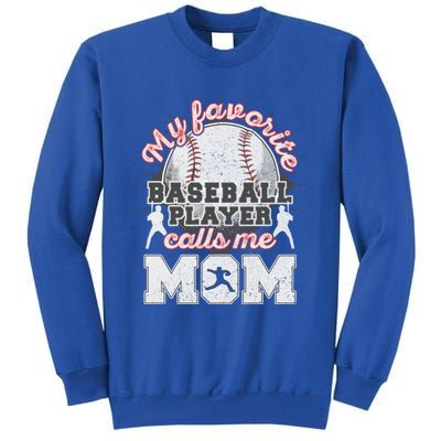 Mom Baseball Softball Game Fan Sports Favorite Player Tall Sweatshirt