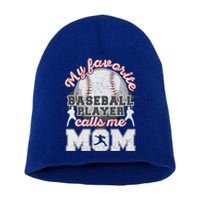 Mom Baseball Softball Game Fan Sports Favorite Player Short Acrylic Beanie