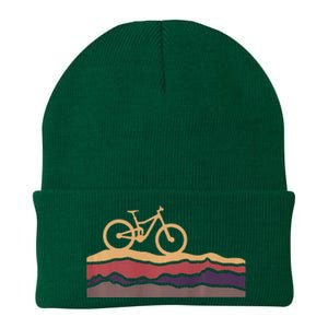 Mountain Bike Southwestern Boho Dessert Mtb Knit Cap Winter Beanie