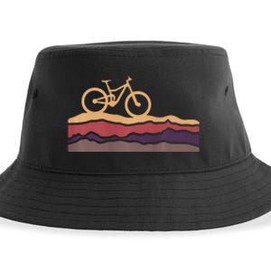 Mountain Bike Southwestern Boho Dessert Mtb Sustainable Bucket Hat