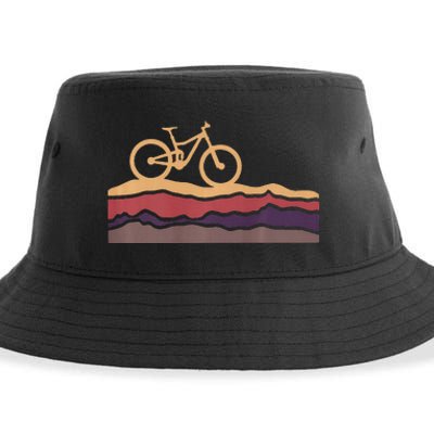 Mountain Bike Southwestern Boho Dessert Mtb Sustainable Bucket Hat