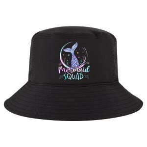 Mermaid Birthday Squad Party  Mermaid Cool Comfort Performance Bucket Hat