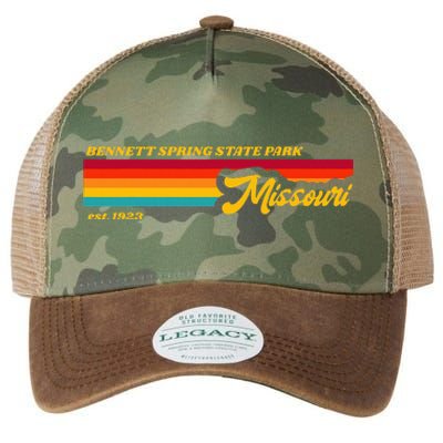 Missouri Bennett Spring State Park Legacy Tie Dye Trucker Hat