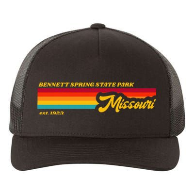 Missouri Bennett Spring State Park Yupoong Adult 5-Panel Trucker Hat