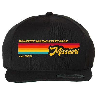 Missouri Bennett Spring State Park Wool Snapback Cap