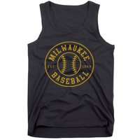 Milwaukee Baseball Seventh Inning Stretch Tank Top