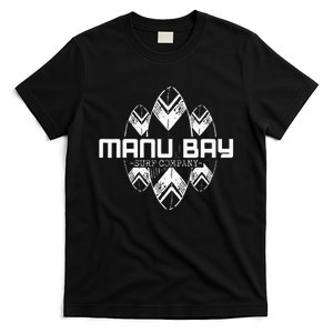 Manu Bay Surf Company Surfboards New Zealand Coast Surfing T-Shirt