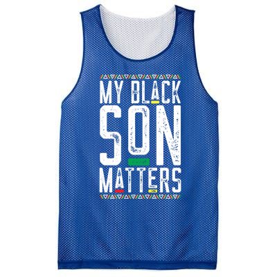 My Black Son Matters Black African American Lives Matter Cute Gift Mesh Reversible Basketball Jersey Tank