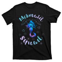 Mermaid Birthday Squad Party Matching T-Shirt