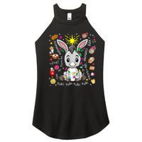 Mi Burrito Sabanero Mexican Christmas Donkey Spanish Xmas Women's Perfect Tri Rocker Tank