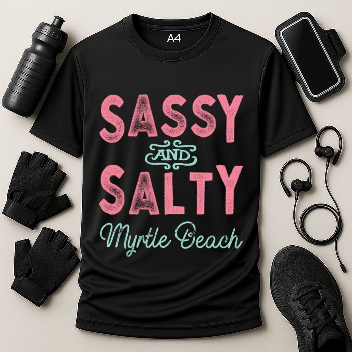 Myrtle Beach Sc Gift Cooling Performance Crew T-Shirt