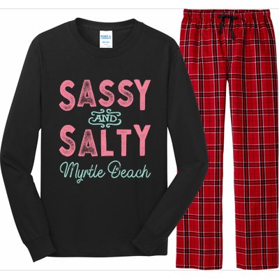 Myrtle Beach Sc Gift Long Sleeve Pajama Set