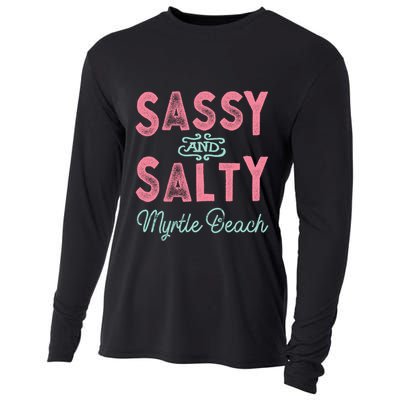Myrtle Beach Sc Gift Cooling Performance Long Sleeve Crew