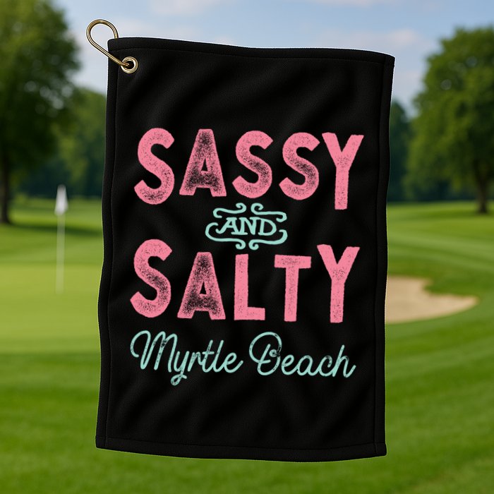 Myrtle Beach Sc Gift Golf Towel