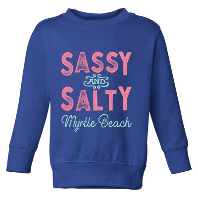 Myrtle Beach Sc Gift Toddler Sweatshirt