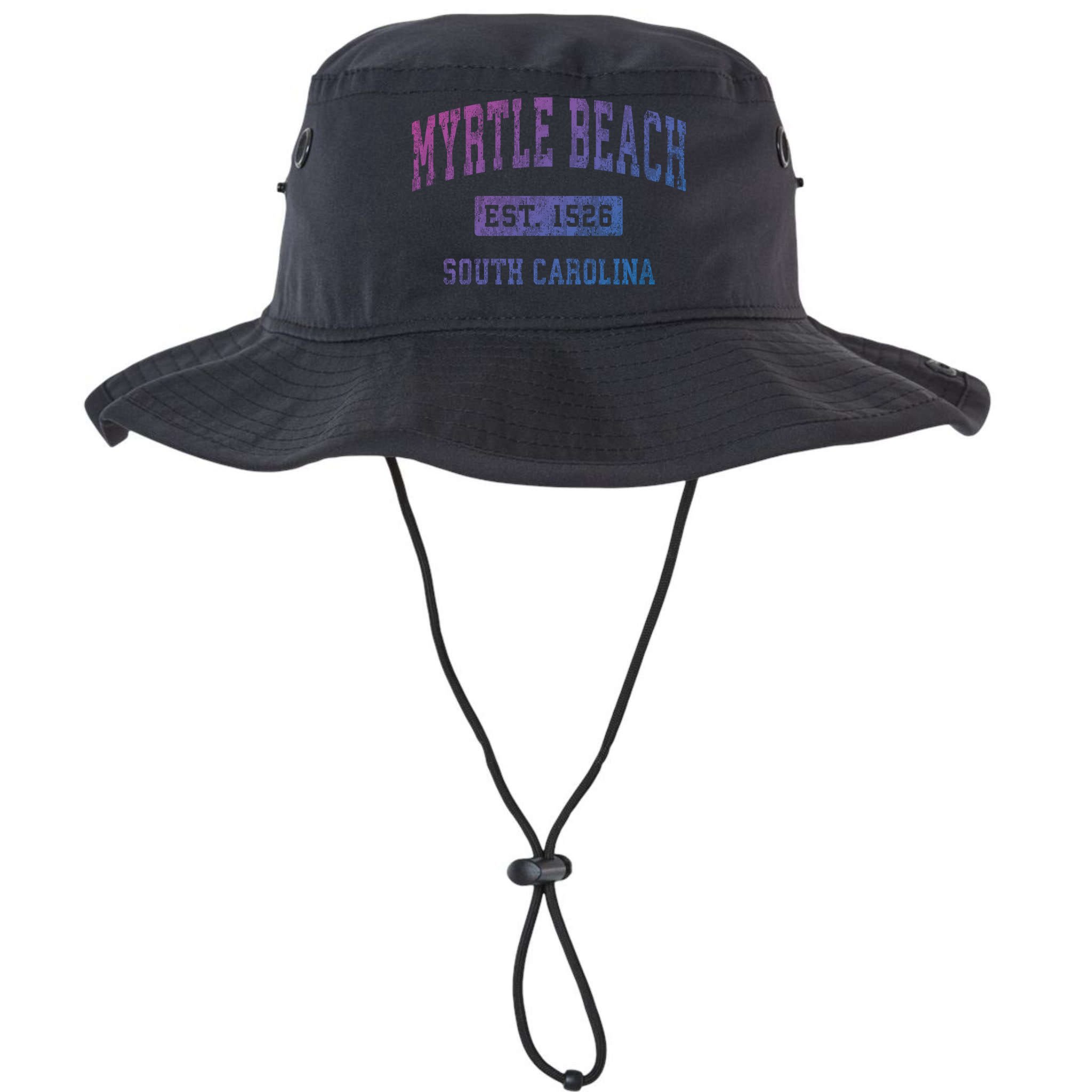 Myrtle Beach South Carolina Sc Vintage Established Sports Gift Bucket Hat