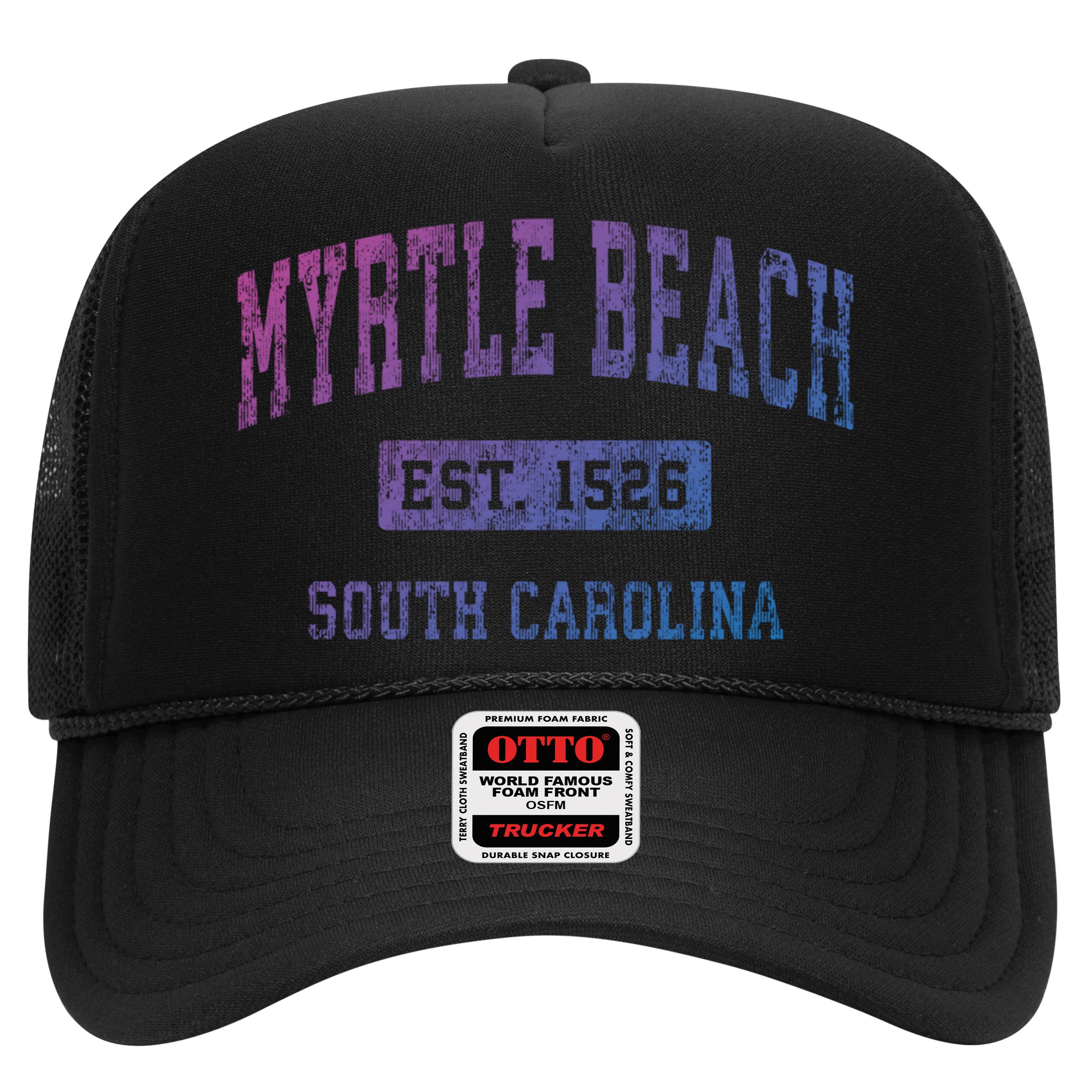 Myrtle Beach South Carolina Sc Vintage Established Sports Gift Hat