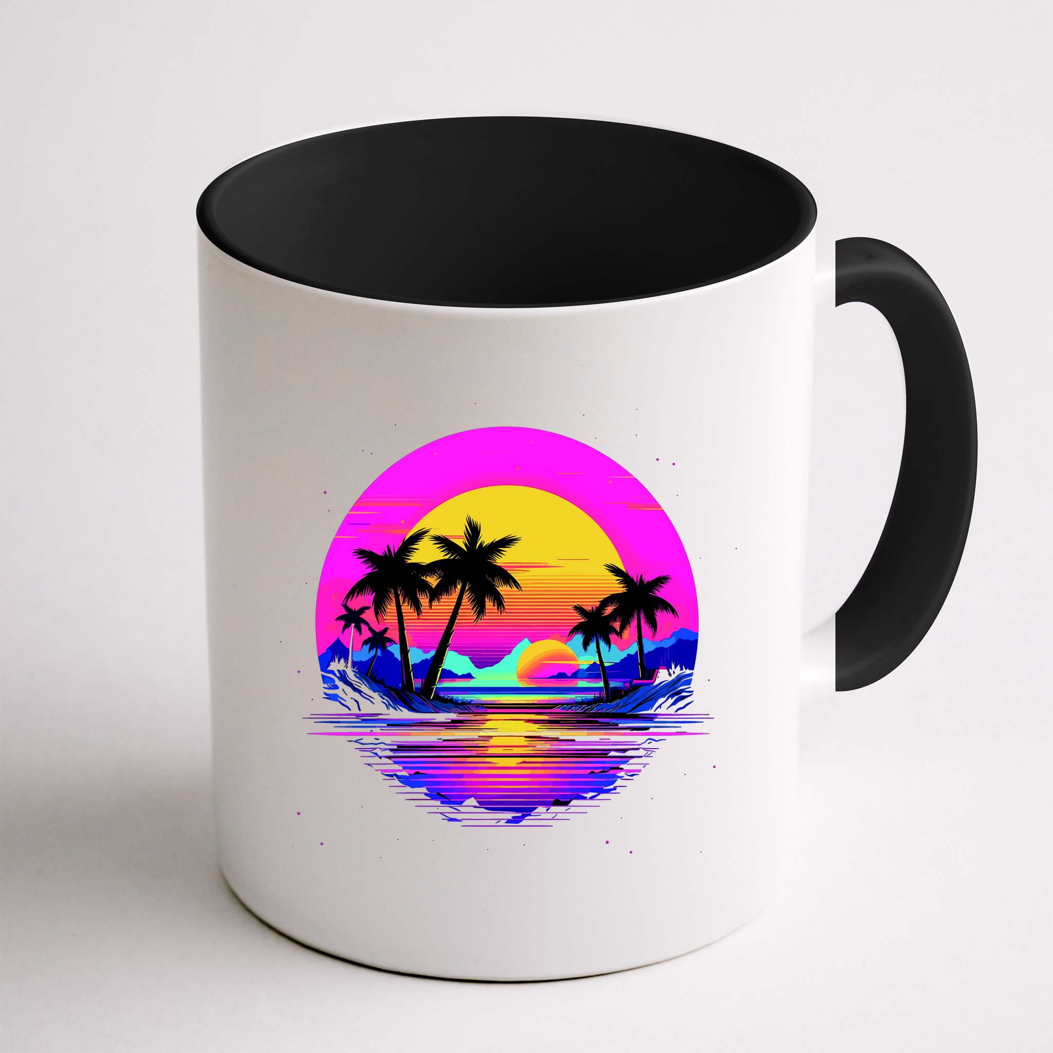 Miami Beach Sun Set Vibrant Mug