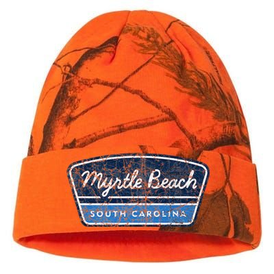 Myrtle Beach South Carolina Retro Throwback Souvenir Kati Licensed 12" Camo Beanie