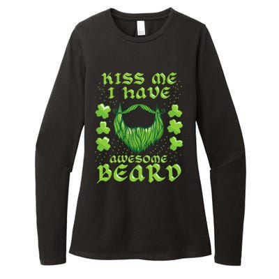 Me Beard St Patricks Day As, Dad And Daddy Gifts Womens CVC Long Sleeve Shirt