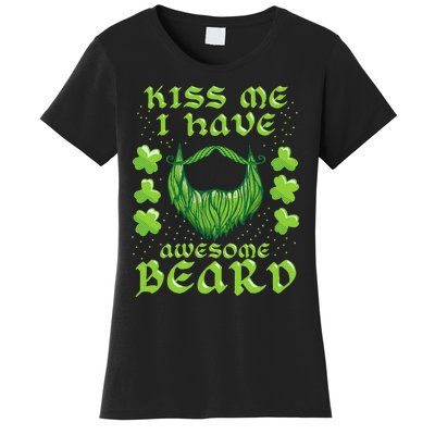 Me Beard St Patricks Day As, Dad And Daddy Gifts Women's T-Shirt