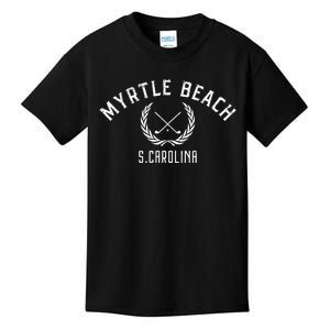 Myrtle Beach South Carolina Golf Kids T-Shirt