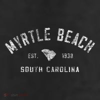 Myrtle Beach Souvenir Est 1938 South Carolina Retro Varsity Cool Comfort Performance Bucket Hat
