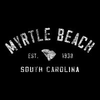 Myrtle Beach Souvenir Est 1938 South Carolina Retro Varsity 16 in Basic Backpack