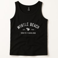 Myrtle Beach Souvenir Est 1938 South Carolina Retro Varsity Tank Top