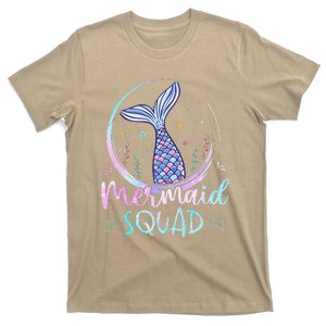 Mermaid Birthday Squad Partys Women Mermaid T-Shirt