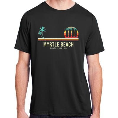 Myrtle Beach Summer Surf Adult ChromaSoft Performance T-Shirt