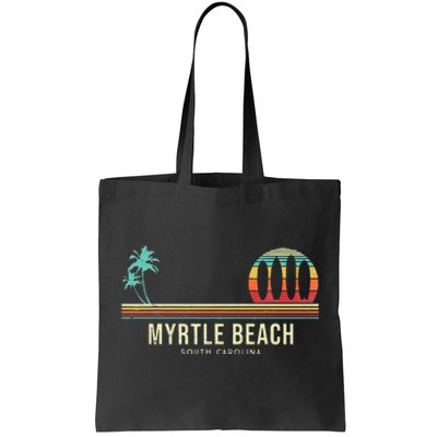 Myrtle Beach Summer Surf Tote Bag