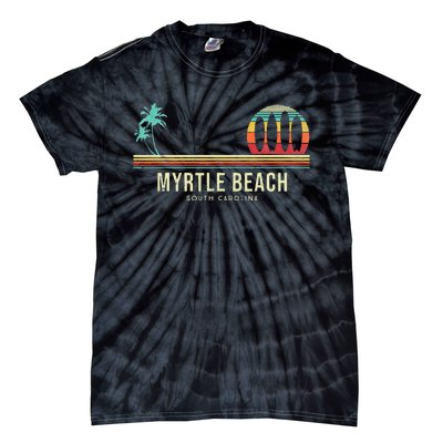 Myrtle Beach Summer Surf Tie-Dye T-Shirt