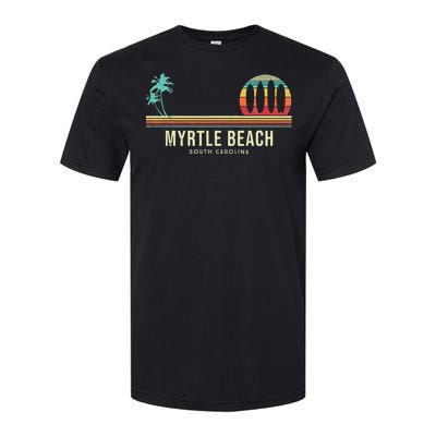 Myrtle Beach Summer Surf Softstyle CVC T-Shirt