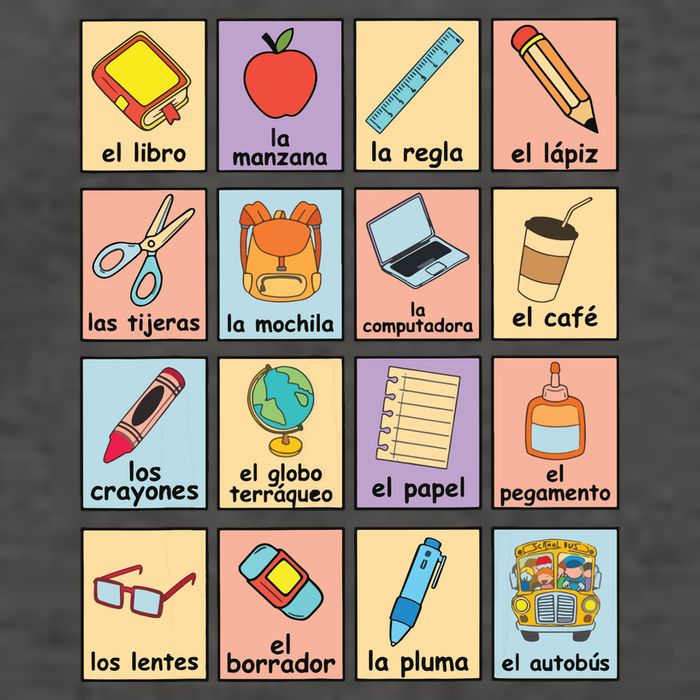 Maestra Bilingue Spanish Teacher Back To School Vector Backpack