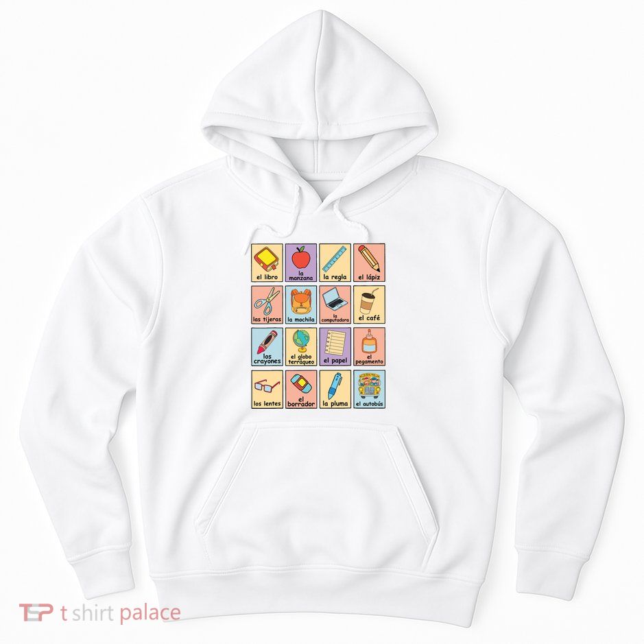 Maestra Bilingue Spanish Teacher Back To School Hoodie